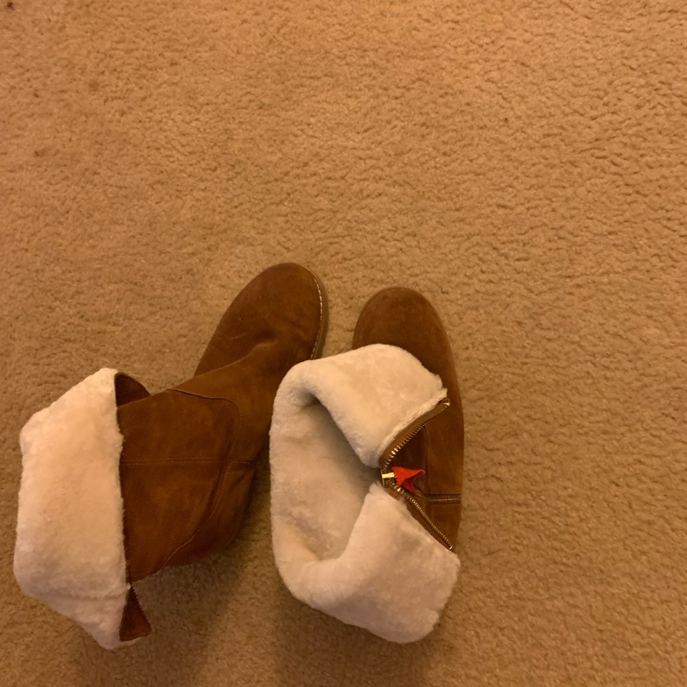 Boden shearling boots